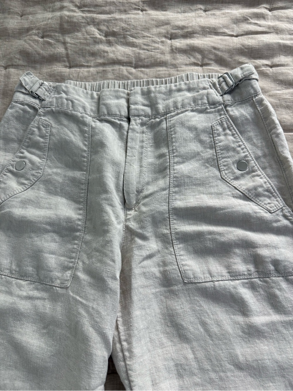 Athleta Voyager Linen Pant Size 8 - Picture 4 of 13